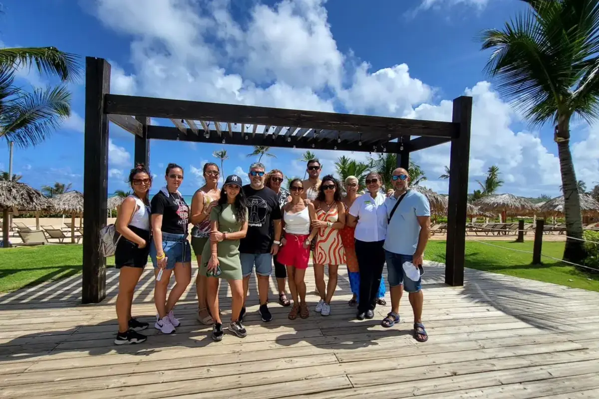 Viaje de grupo y seminario de empresa organizado por Nabyla Tours en Punta Cana