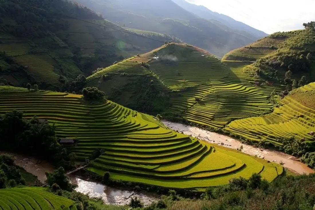 Paisaje de Vietnam, gran viaje de larga distancia organizado por Nabyla Tours